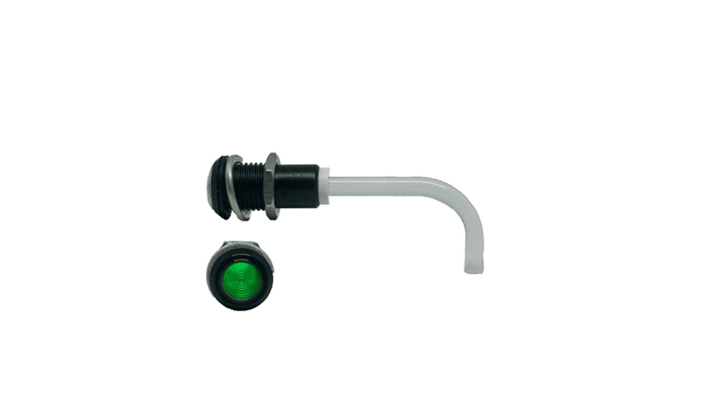 Tubo luminoso a LED Bivar 50.7mm, Verde