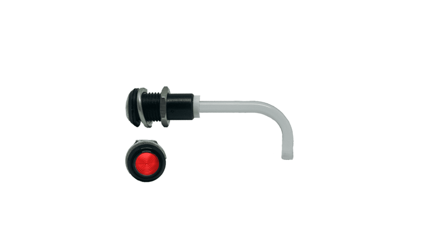 Tubo luminoso a LED Bivar 50.7mm, Rosso