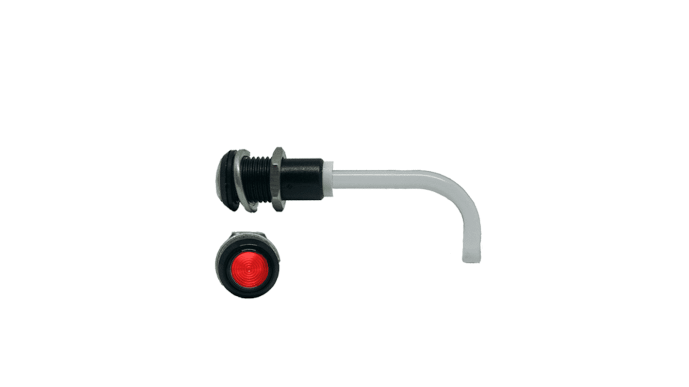 Tubo luminoso a LED Bivar 88.8mm, Rosso