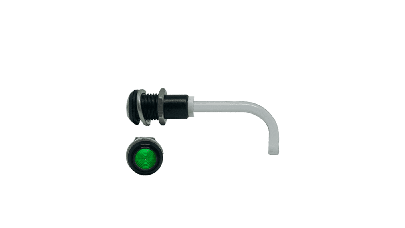 Tubo luminoso a LED Bivar 88.8mm, Verde