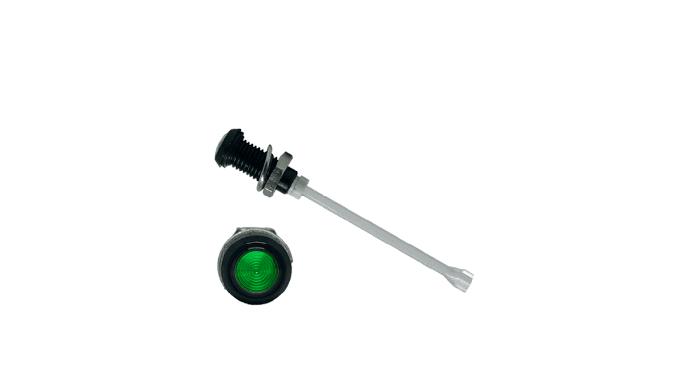 Tubo luminoso a LED Bivar 54.8mm, Verde