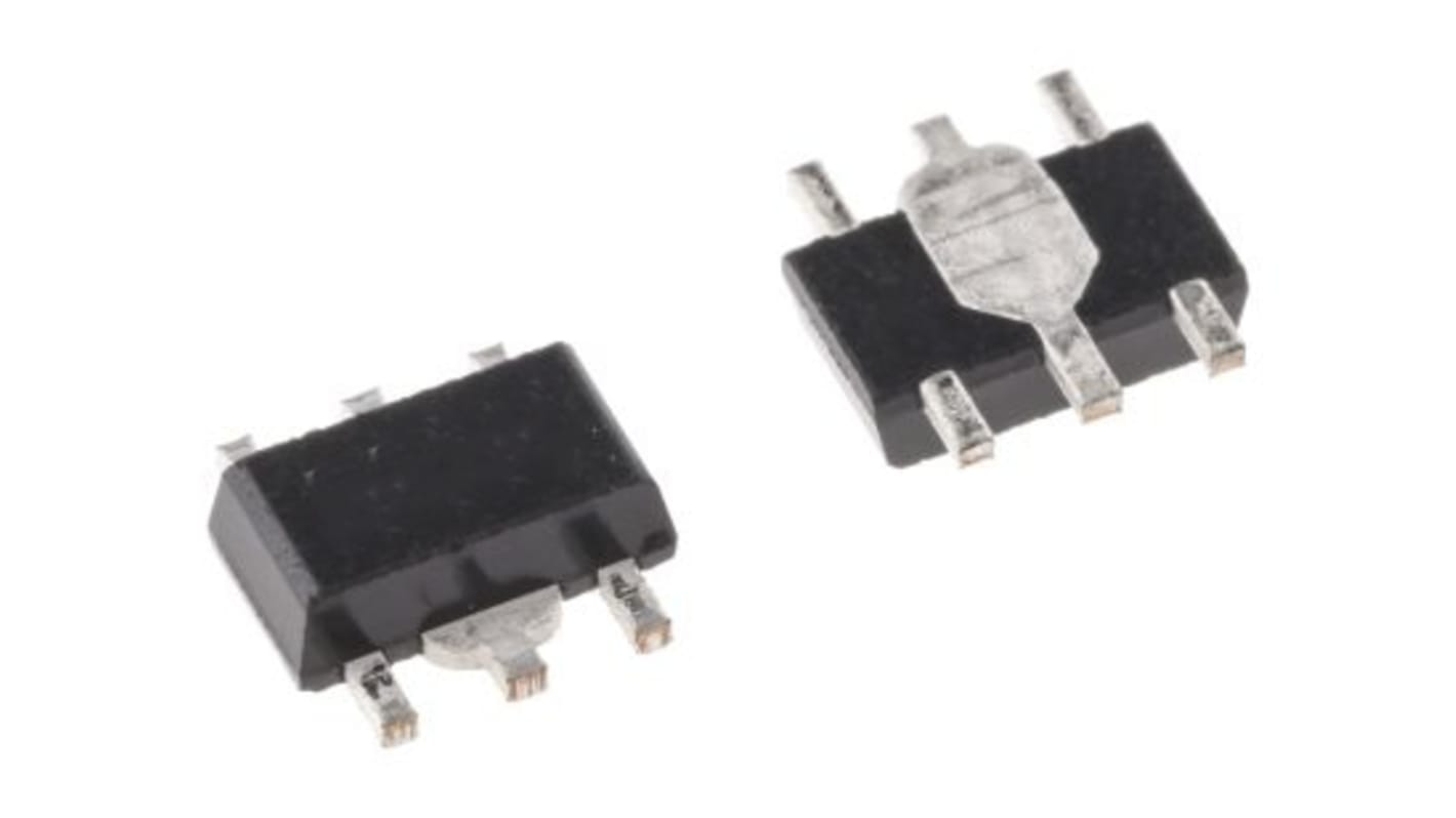 STMicroelectronics Spannungsregler, LDO 200mA, 1 Rauscharmer LDO SOT-89, 5-Pin, Fest