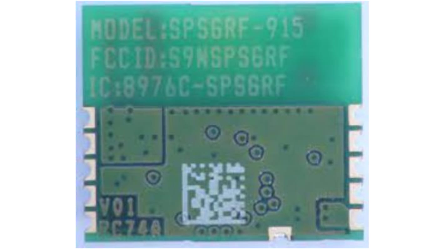 Transceptor RF Transceptor RF STMicroelectronics SPSGRF-915, frecuencia 915MHZ