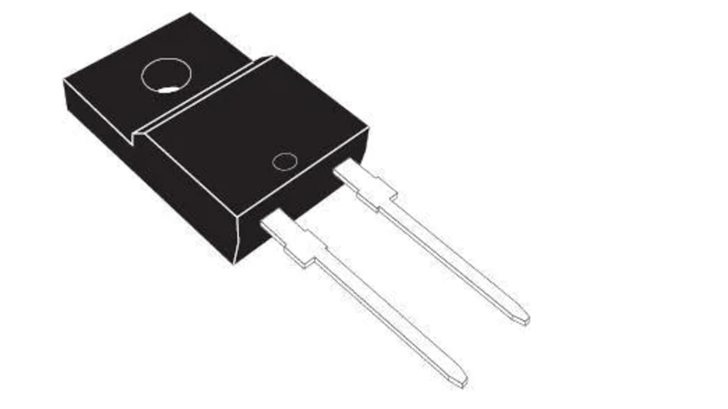 Diode Schottky et de redressement CMS STMicroelectronics, 8A, 1000V, TO-220FPAC