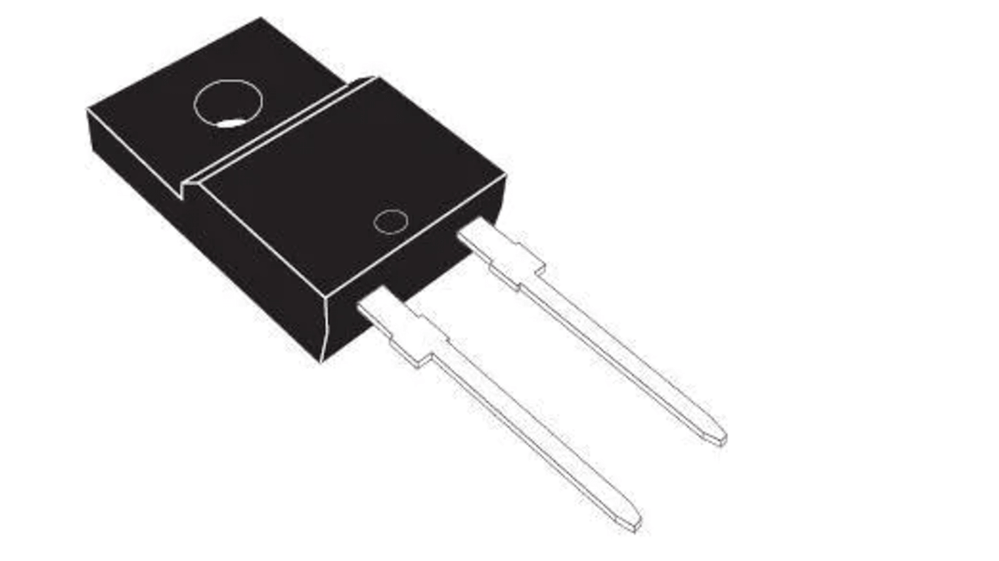 Diodo raddrizzatore e Schottky STMicroelectronics, Montaggio superficiale, 8A, 1000V, TO-220FPAC