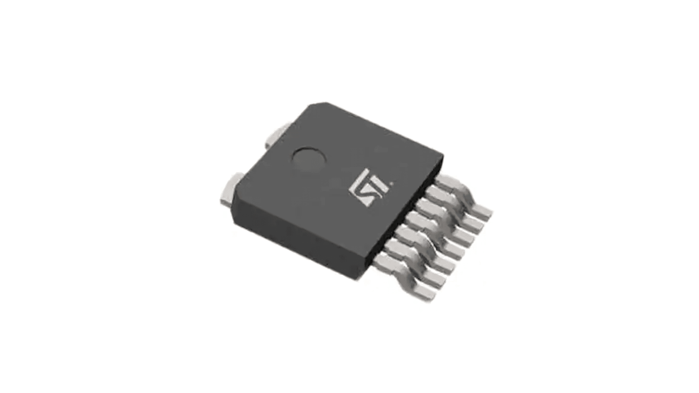 STMicroelectronics VN7003ALHTR 1 csatornás Teljesítménykapcsoló IC, Magas oldal, 7-pin, Octapak-7