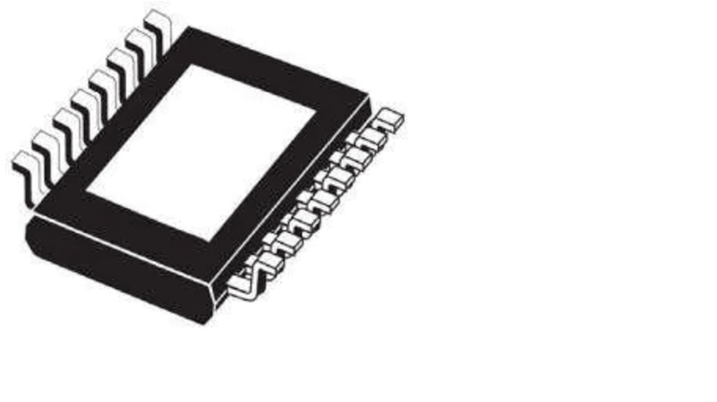 Côté haut, STMicroelectronics, VND7050AJTR, PowerSSO-16, 16 broches High Side