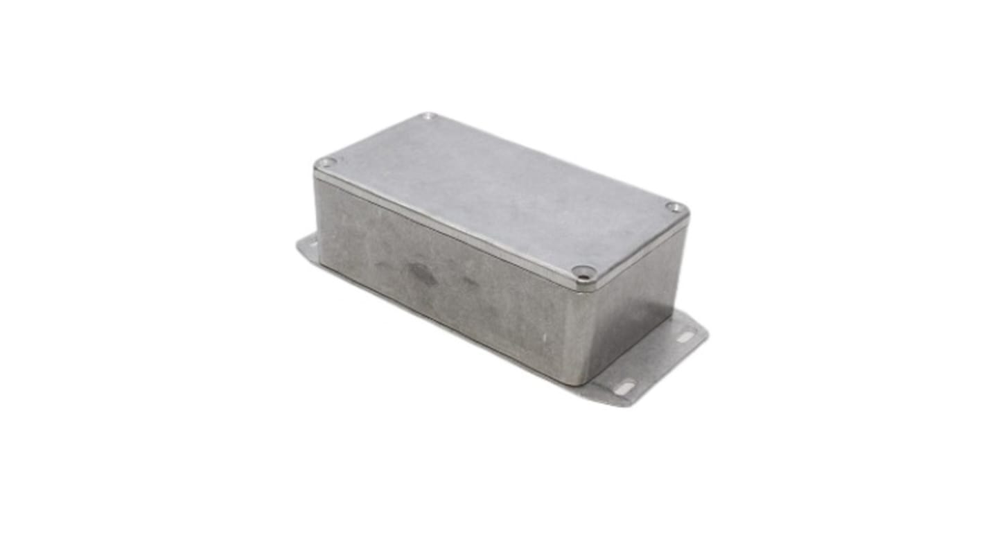 Hammond 1590 Series Die Cast Aluminium Enclosure, IP54, Flanged, 113 x 113 x 38mm