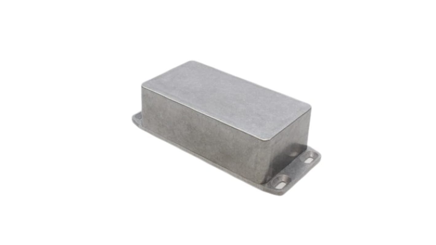 Hammond 1590 Series Die Cast Aluminium Enclosure, IP54, Flanged, 113 x 113 x 38mm