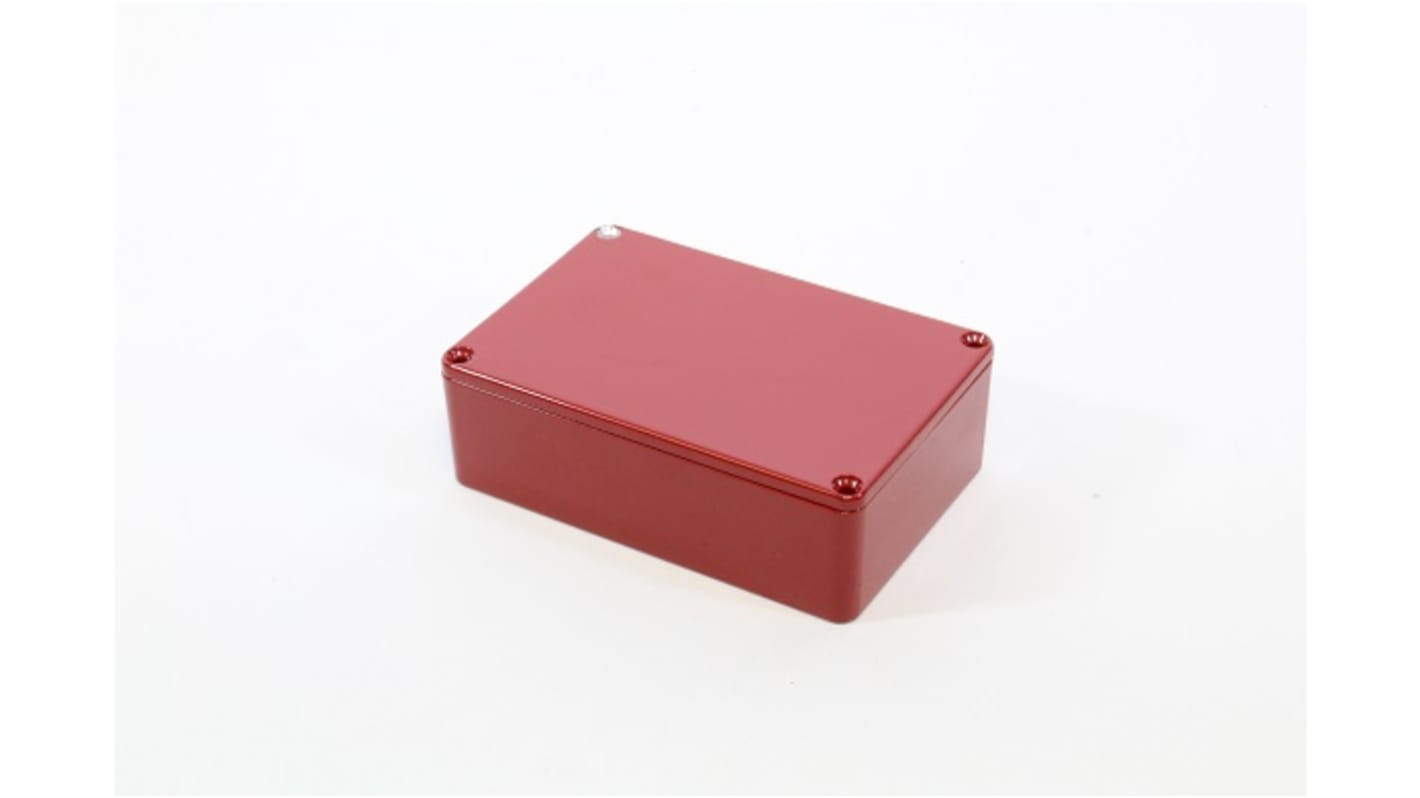 Hammond 1590 Series Die Cast Aluminium Enclosure, IP54, 117 x 117 x 38mm