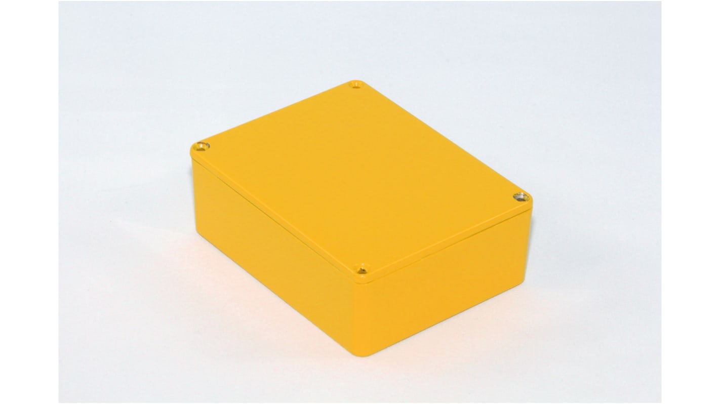 Hammond 1590 Series Die Cast Aluminium Enclosure, IP54, 120 x 120 x 43mm