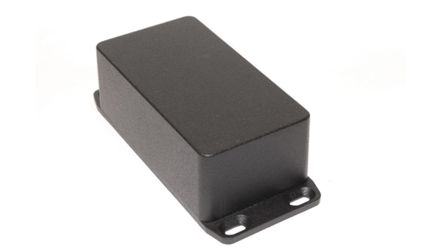 Hammond 1590 Series Die Cast Aluminium Enclosure, IP54, Flanged, 113 x 113 x 42mm