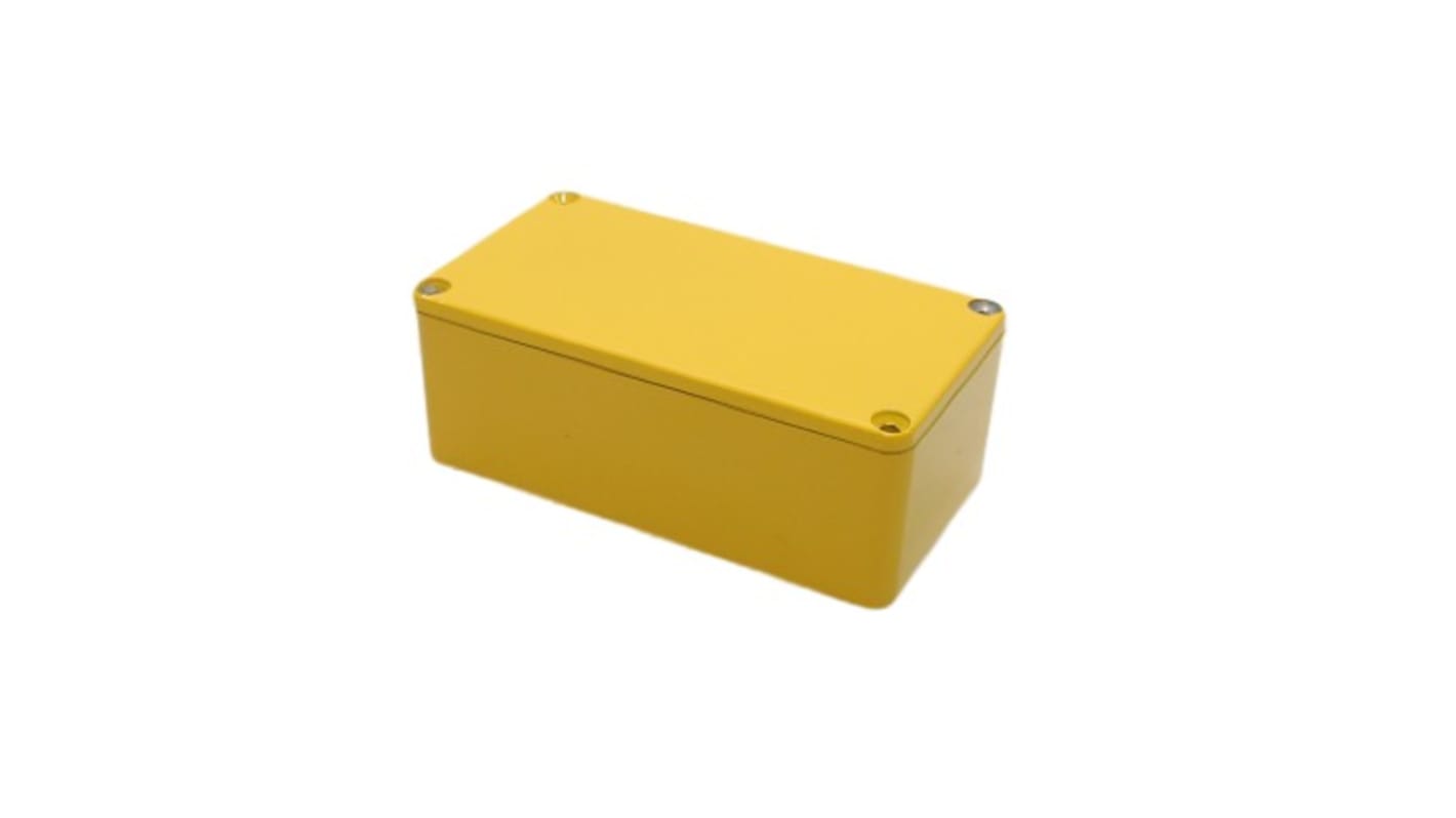 Hammond 1590 Series Die Cast Aluminium Enclosure, IP54, 113 x 113 x 42mm