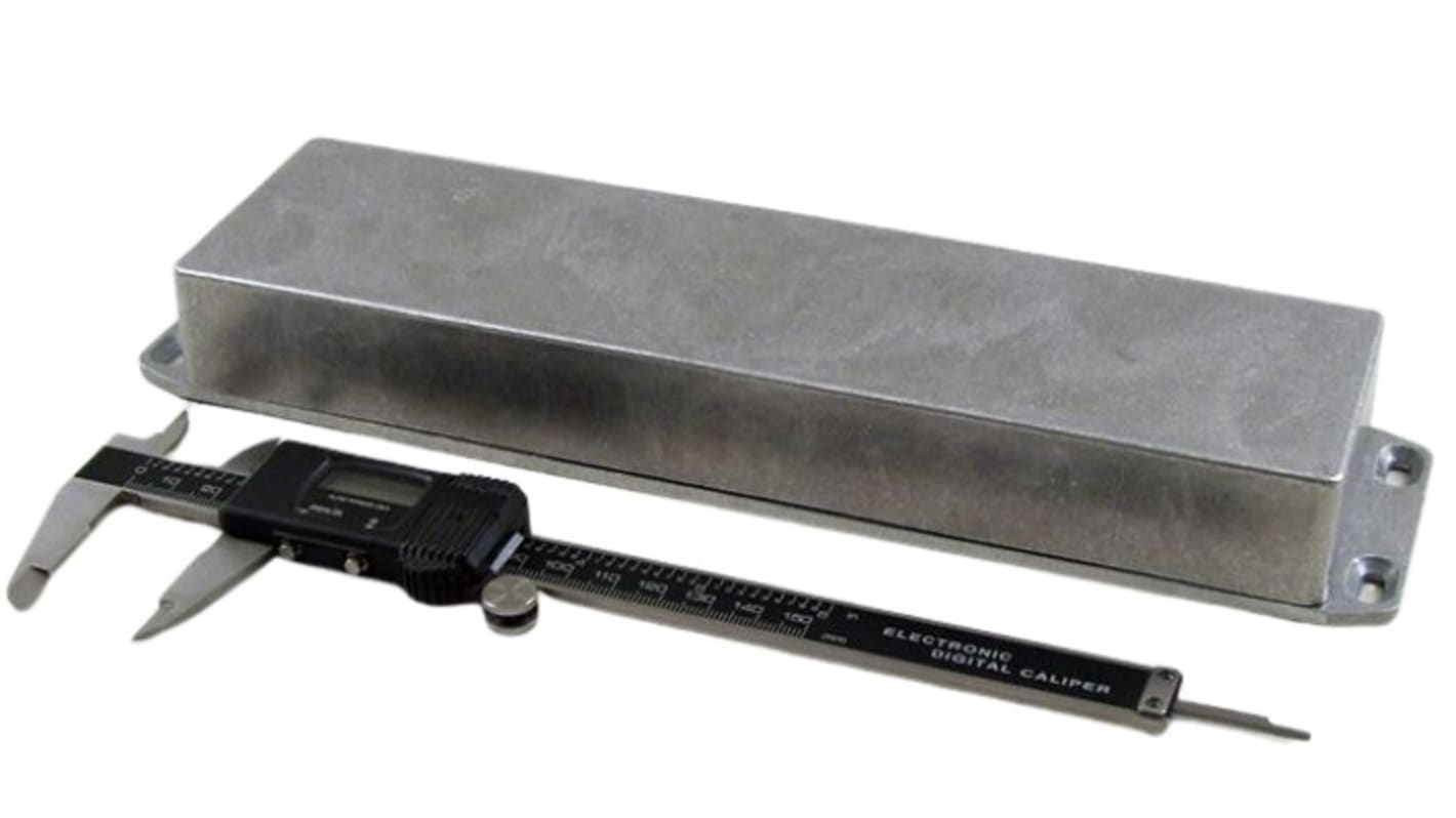 Caja Hammond de Aluminio Presofundido, 254 x 254 x 35mm, IP54, Apantallada