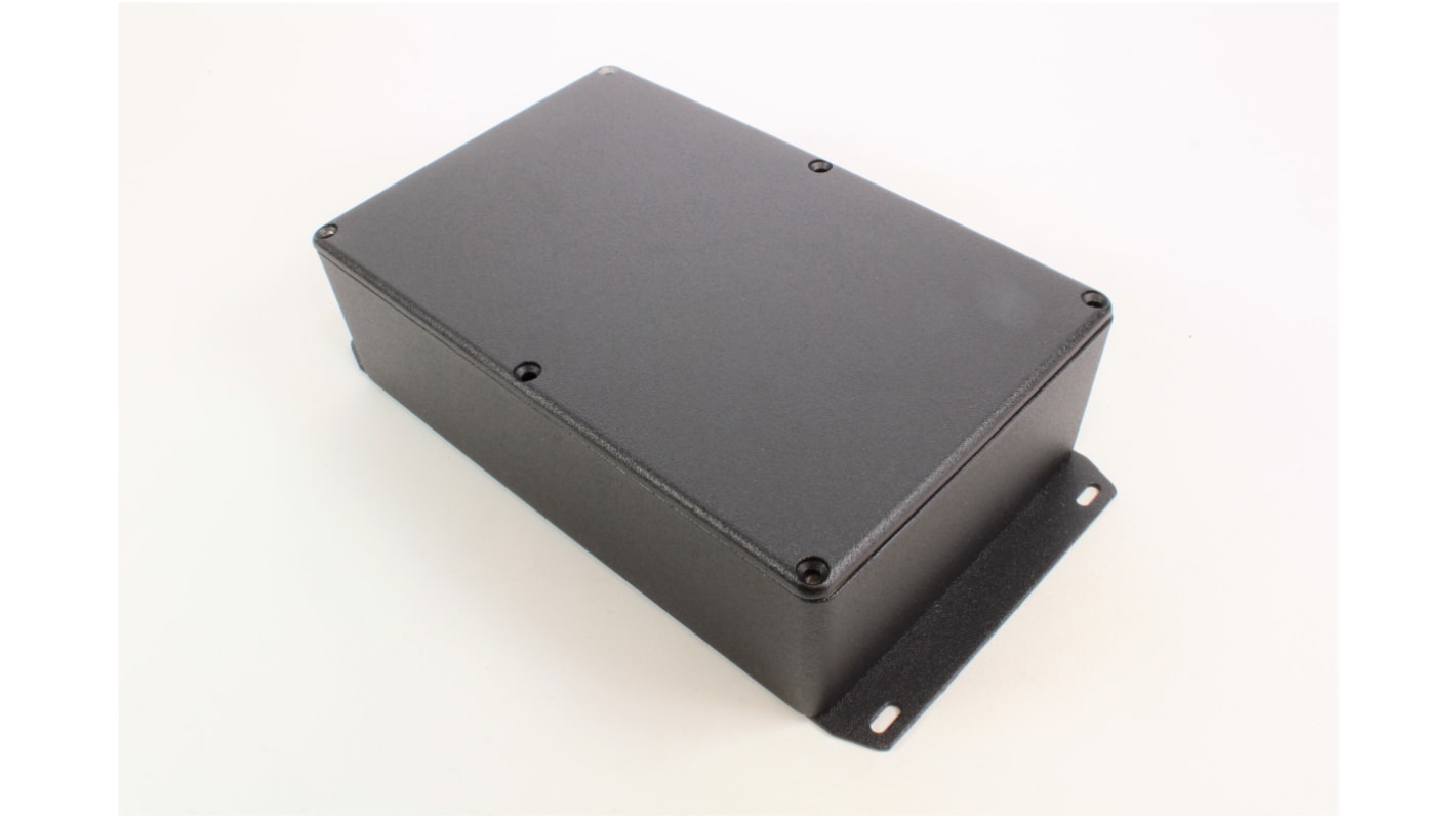 Hammond 1590 Series Die Cast Aluminium Enclosure, IP54, Flanged, 188 x 188 x 56mm