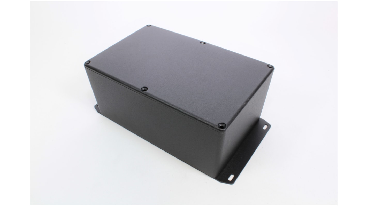 Hammond 1590 Series Die Cast Aluminium Enclosure, IP54, Flanged, 188 x 188 x 83mm