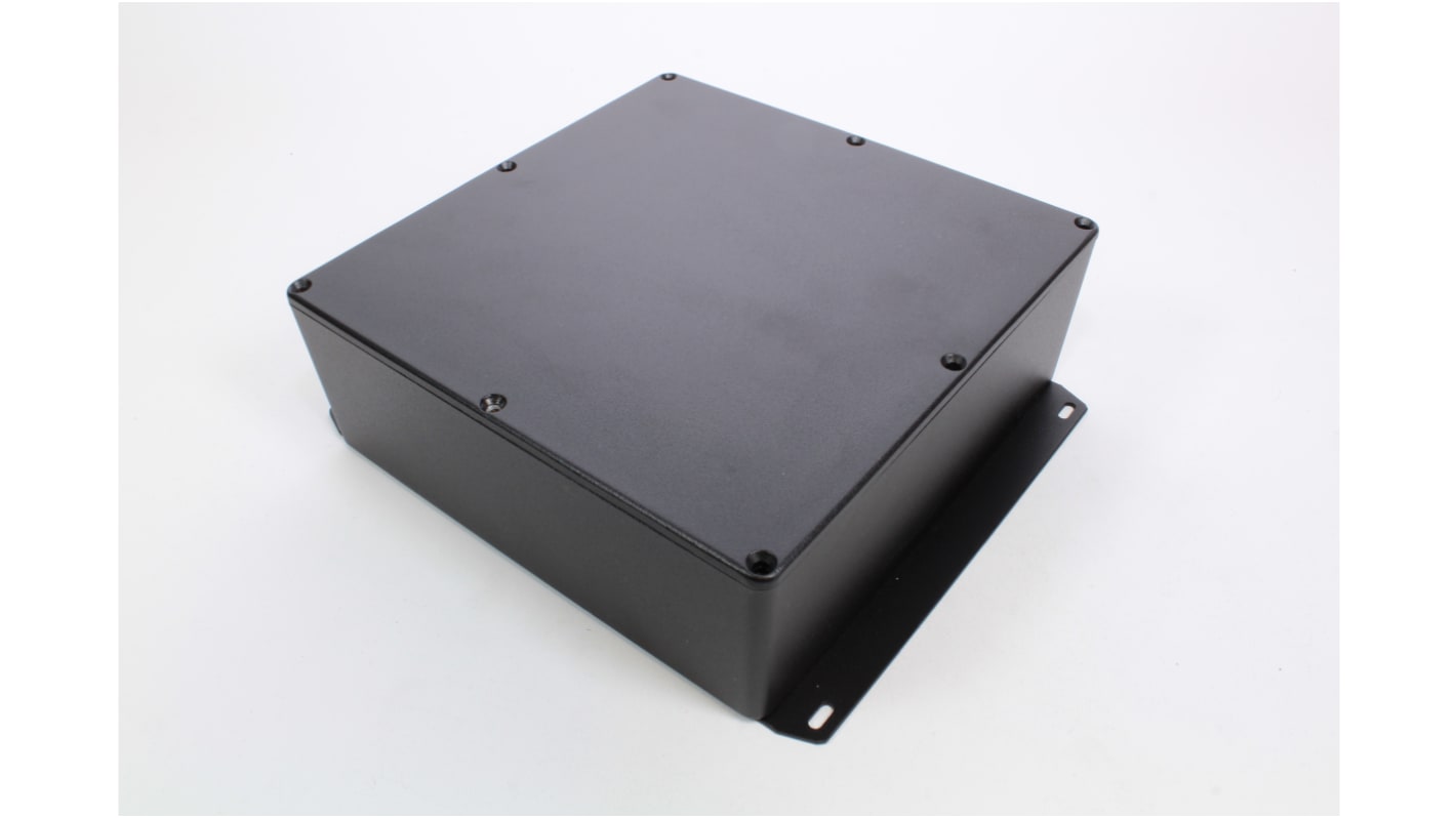 Hammond 1590 Series Die Cast Aluminium Enclosure, IP54, Flanged, 188 x 188 x 68mm