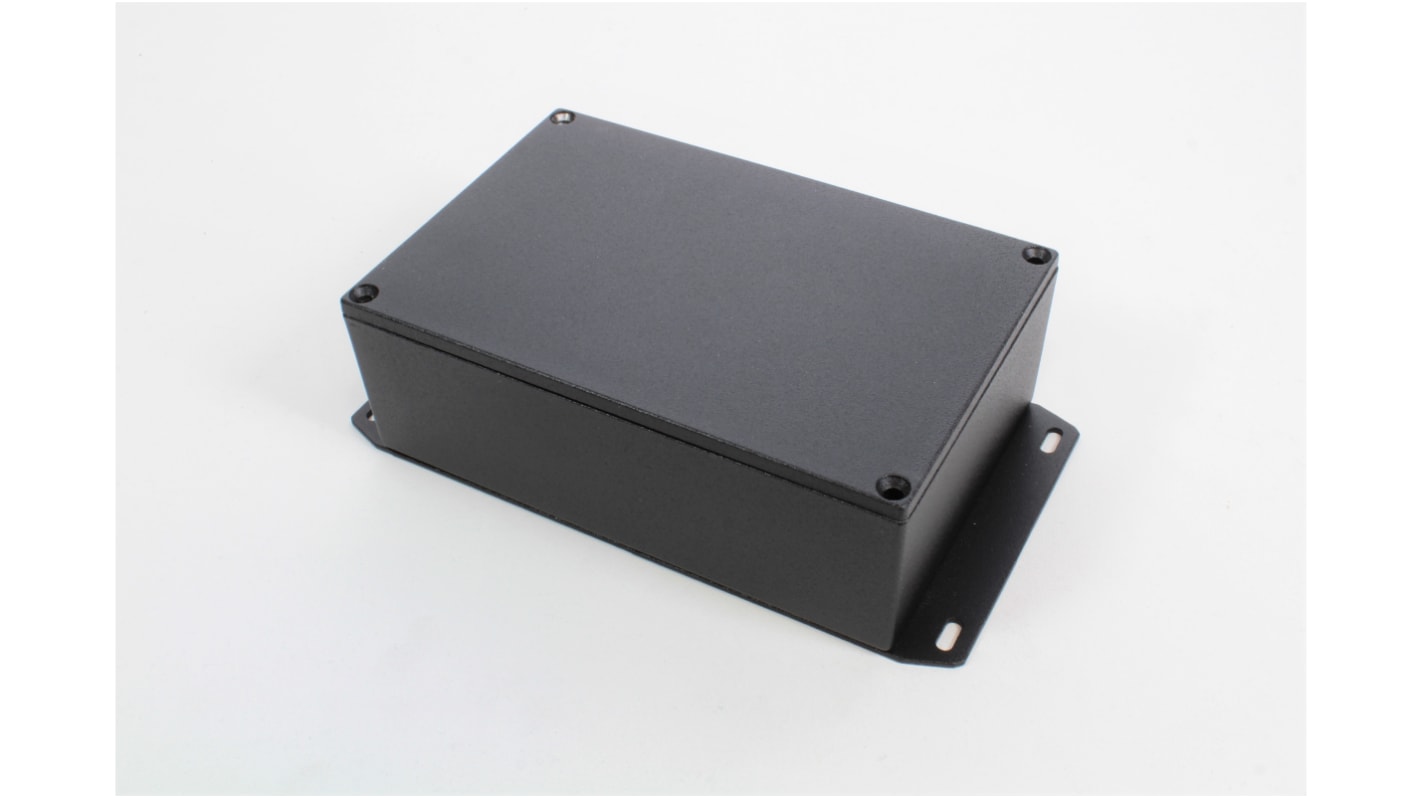 Hammond 1590 Series Die Cast Aluminium Enclosure, IP54, Flanged, 146 x 146 x 50mm