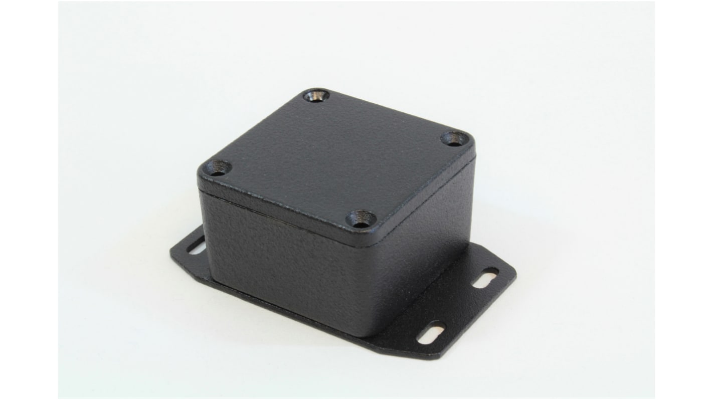 Hammond 1590 Series Die Cast Aluminium Enclosure, IP54, Flanged, 51 x 51 x 31mm