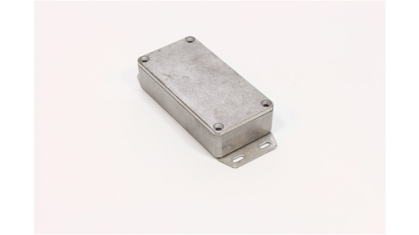 Hammond 1590 Series Die Cast Aluminium Enclosure, IP54, Flanged, 102 x 102 x 25mm