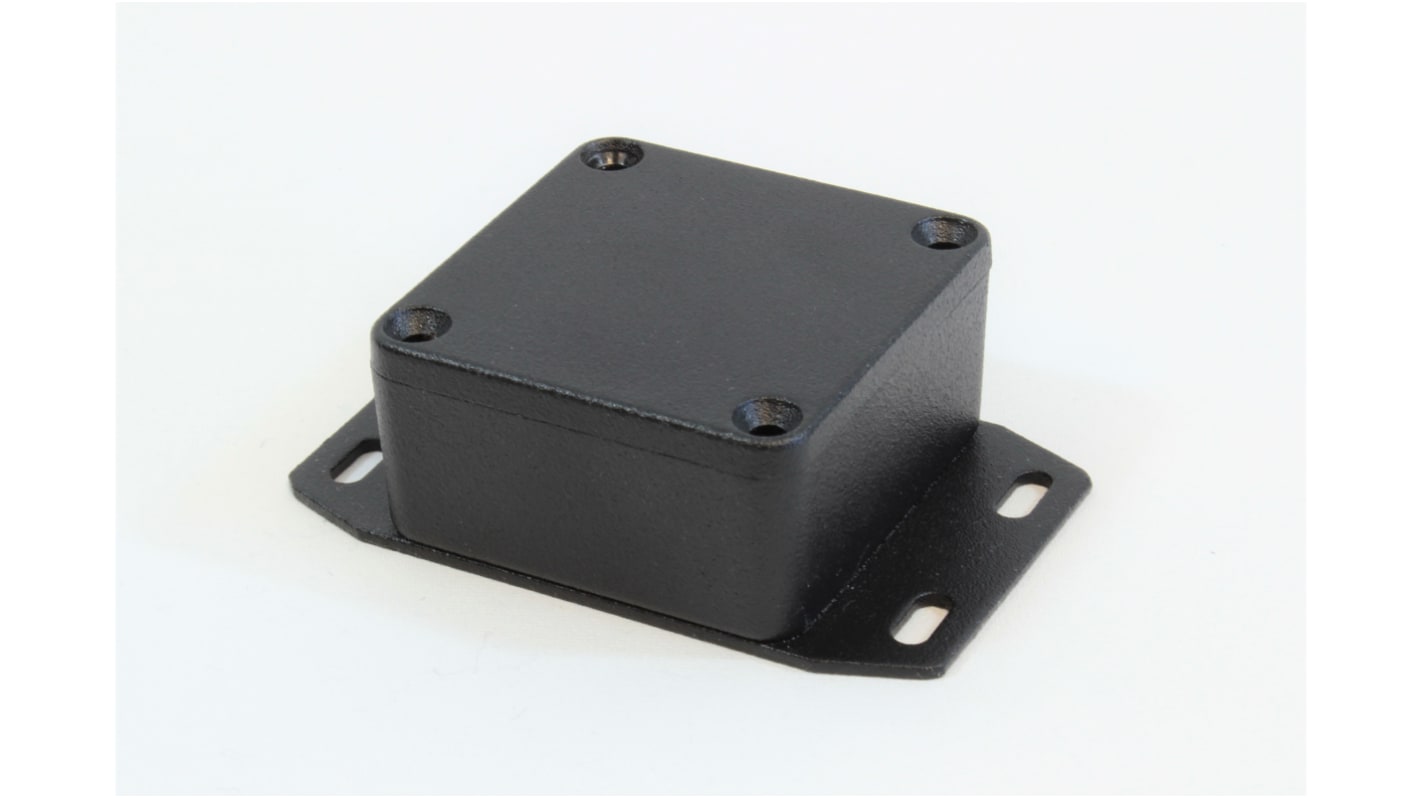 Hammond 1590 Series Die Cast Aluminium Enclosure, IP54, Flanged, 51 x 51 x 25mm