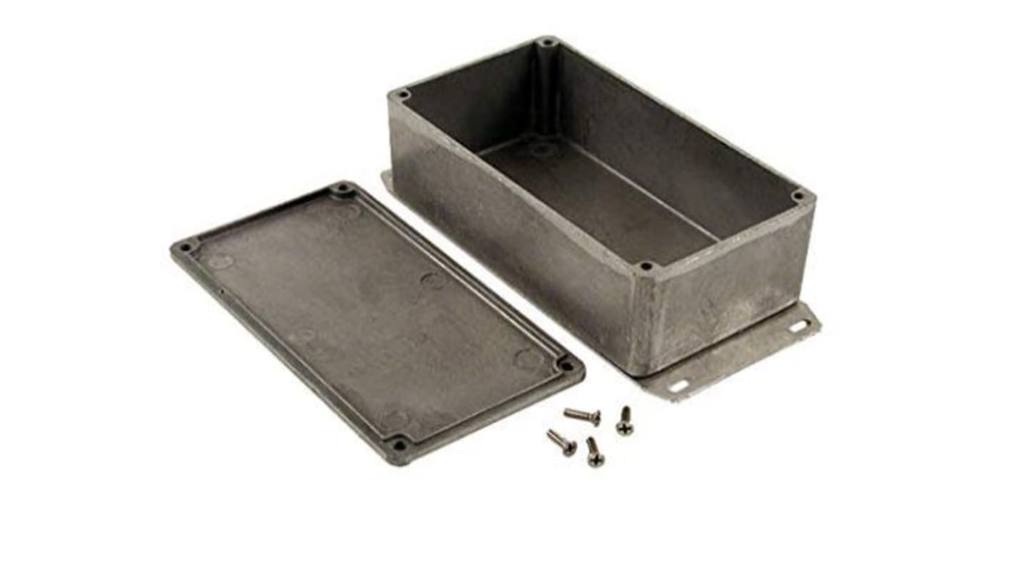 Caja Hammond de Aluminio Presofundido, 153 x 153 x 51mm, IP54, Apantallada