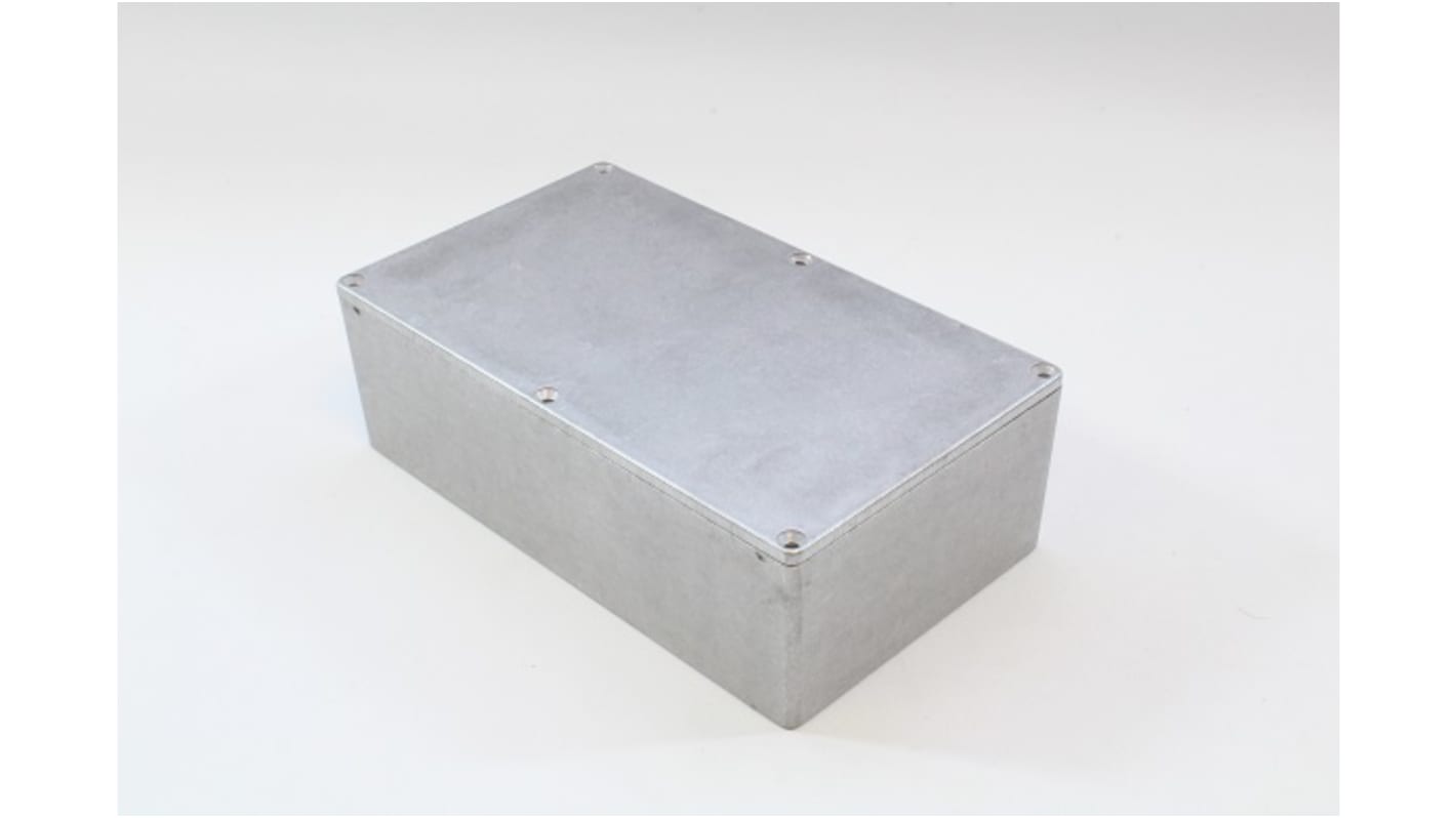 Caja Hammond de Aluminio Presofundido, 192 x 192 x 61mm, IP54, Apantallada