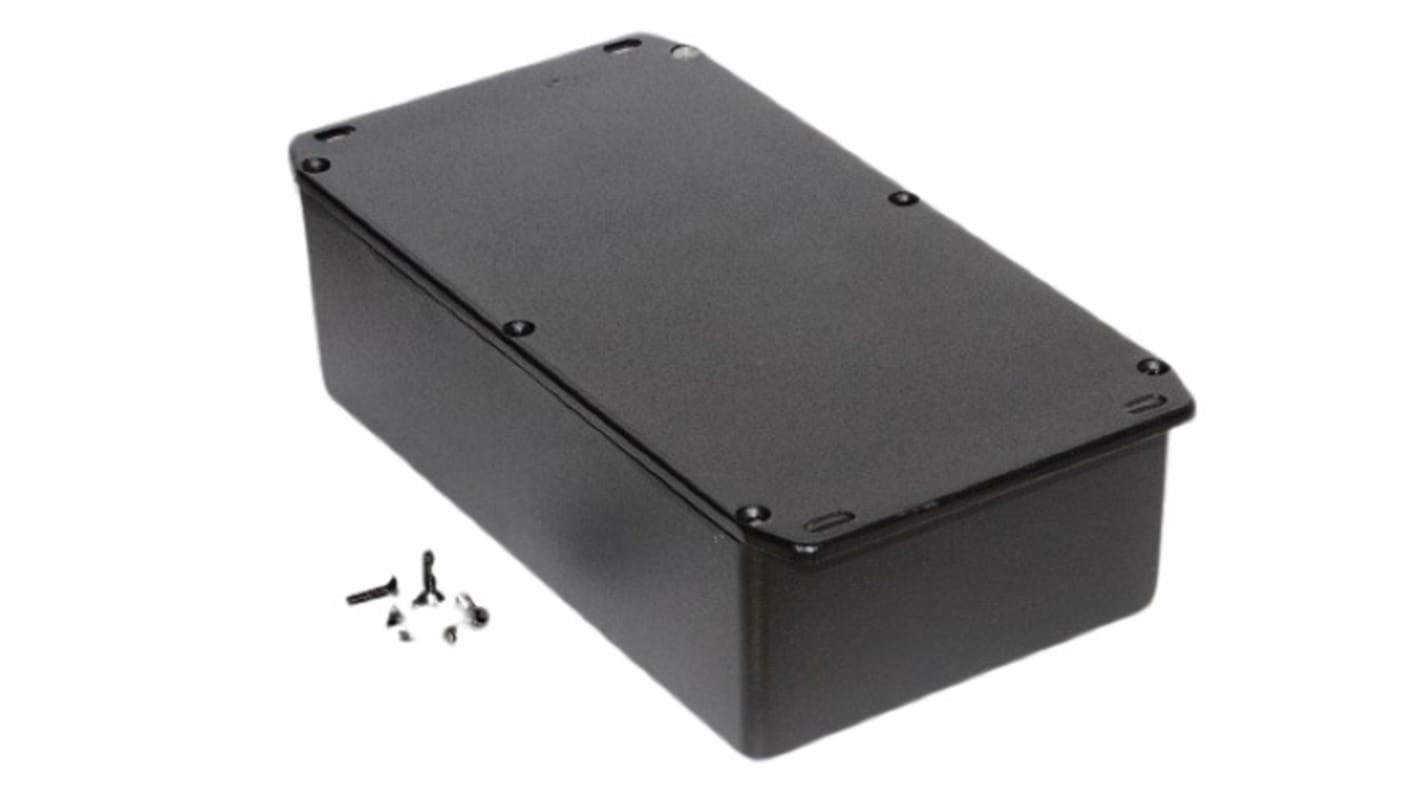 Caja Hammond de Aluminio Presofundido, 192 x 192 x 61mm, IP54, Apantallada