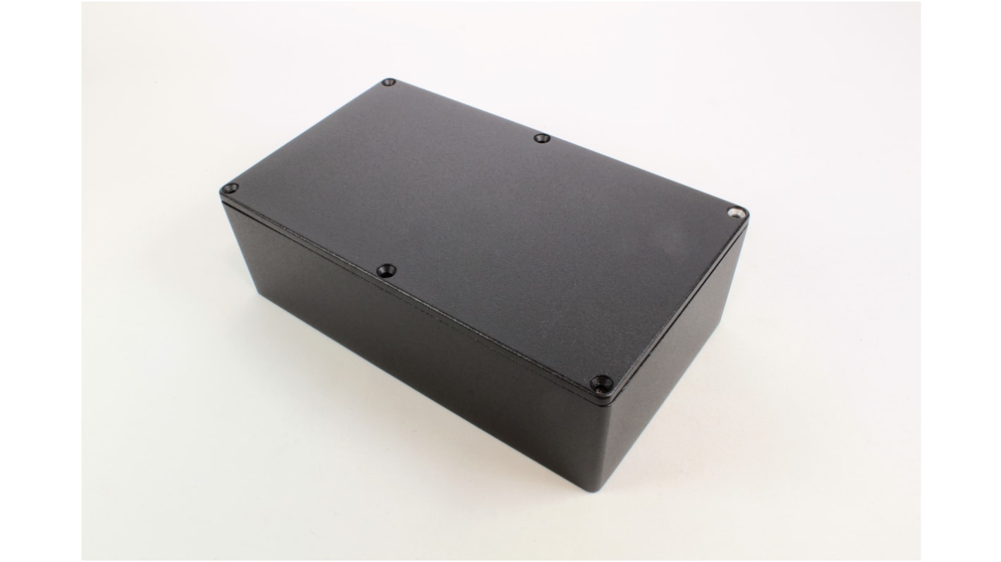 Hammond 1590 Series Die Cast Aluminium Enclosure, IP54, 192 x 192 x 61mm