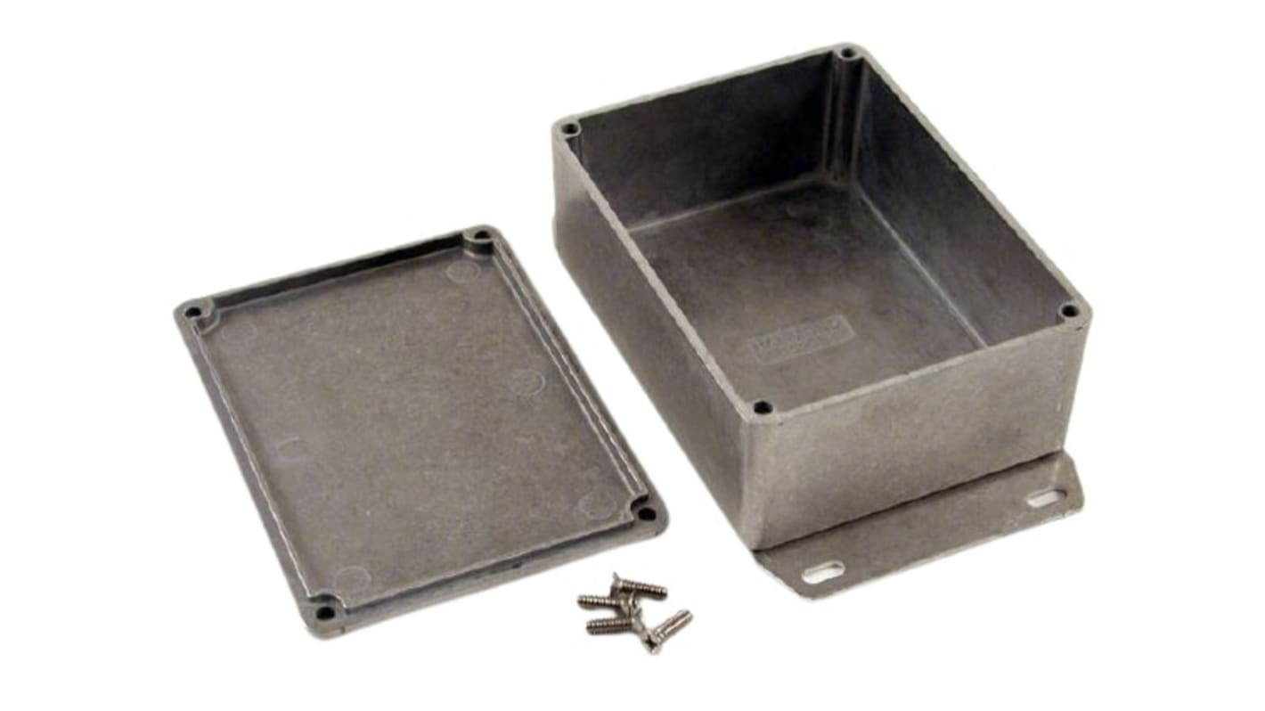 Caja Hammond de Aluminio Presofundido, 111 x 111 x 44mm, IP54, Apantallada