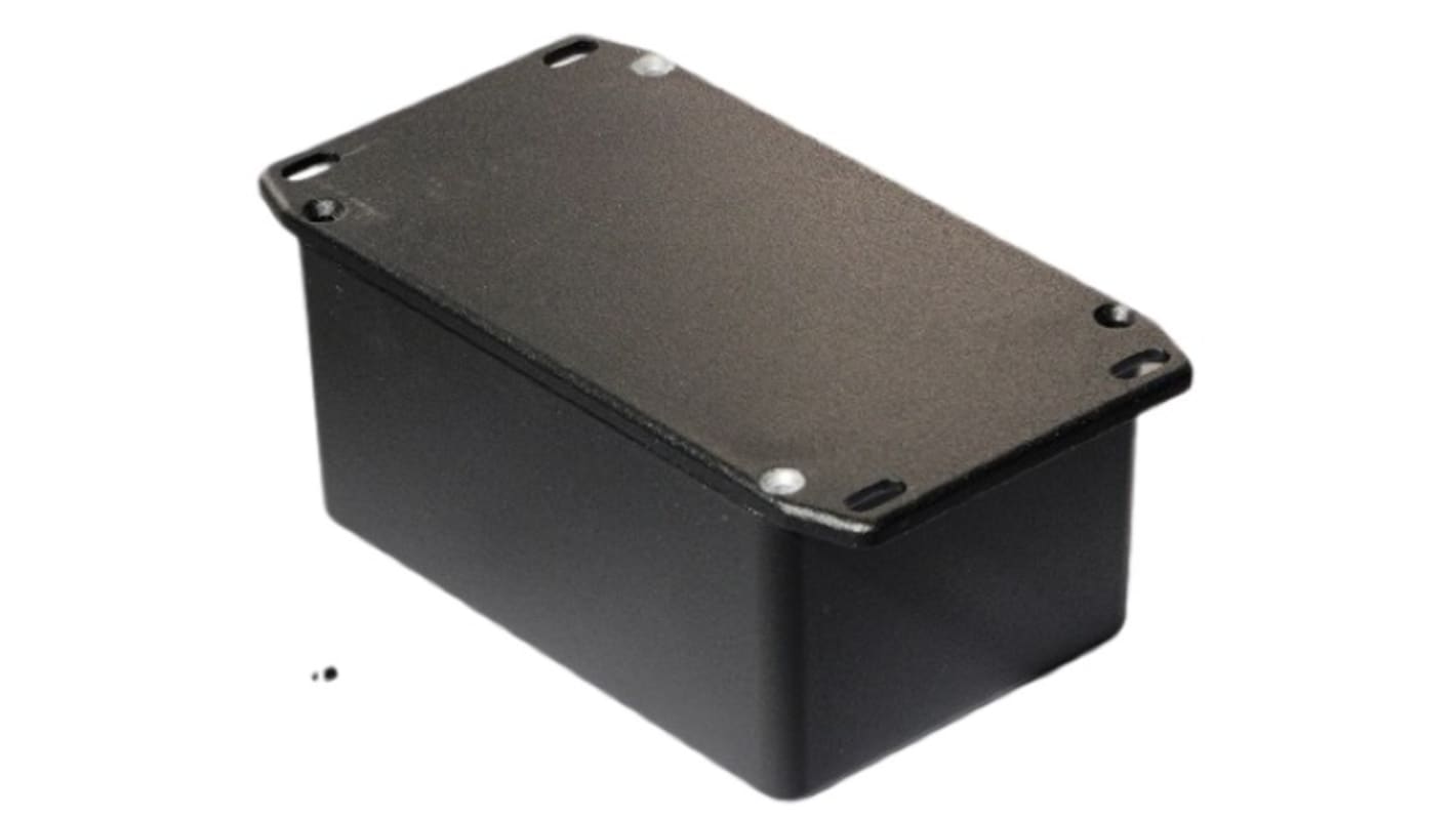 Hammond 1590 Series Die Cast Aluminium Enclosure, IP54, Flanged, 120 x 120 x 59mm