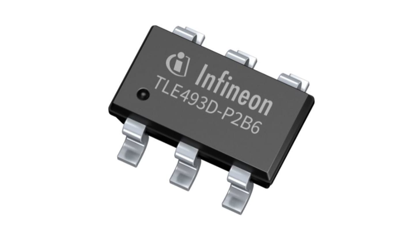 Capteur de position Infineon 3 Axes, CMS I2C PG-TSOP6-6-8, 6 broches
