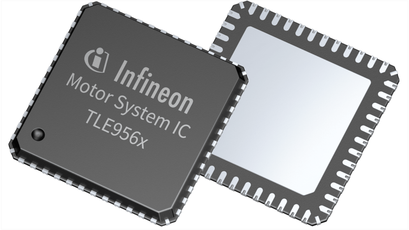 Infineon, CANトランシーバー, IEC 61000-4-2、 ISO 11898-2:2016、 ISO 17987-4, 48-Pin PG-VQFN-48