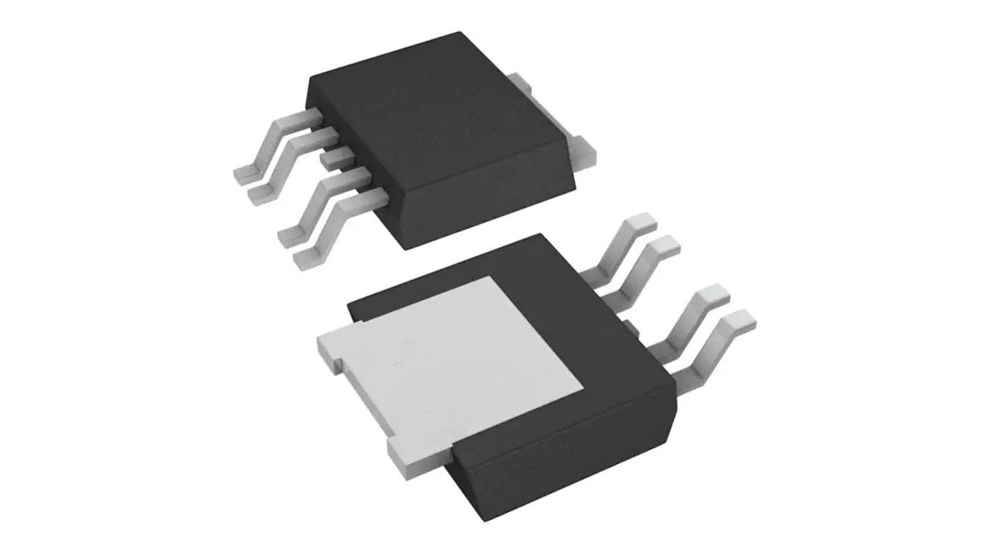 onsemi 電圧レギュレータ 低ドロップアウト電圧 LDO 3.3 V, 5-Pin, NCV8760CDT332RKG