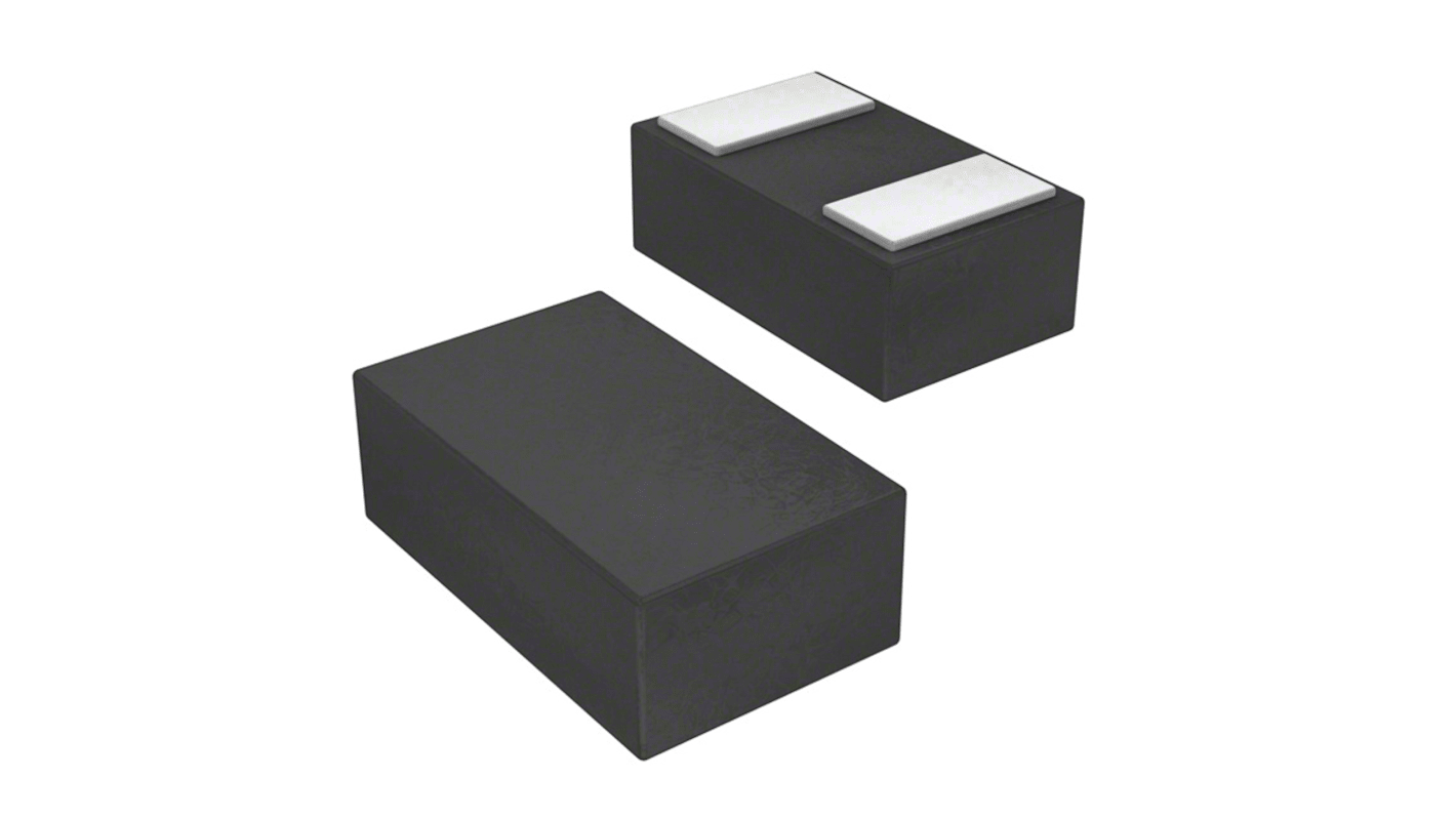 onsemi pin-Diode für HF-Dämpfungsglied, HF-Schalter Einfach 100mA 80V X3DFN2 2-Pin
