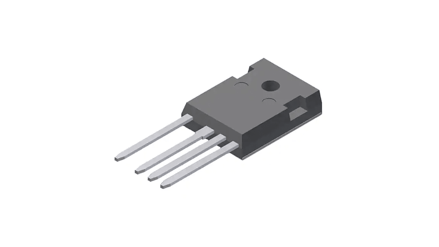 onsemi Nチャンネル MOSFET1200 V 68 A スルーホール パッケージTO-247-4L 4 ピン