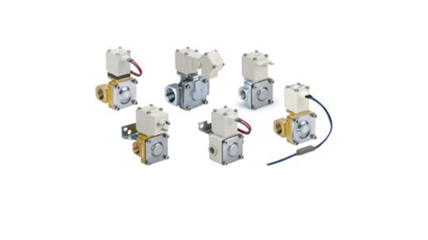 SMC Pneumatic Solenoid Valve - Solenoid G 1/2 VXD Series