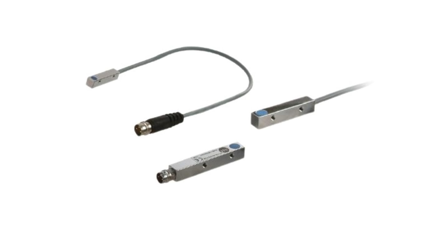 Allen Bradley Induktiv aftaster, Tasteafstand: 0,8 mm PNP normalt åben, rektangulært hus, 24 → 30 V., IO-Link