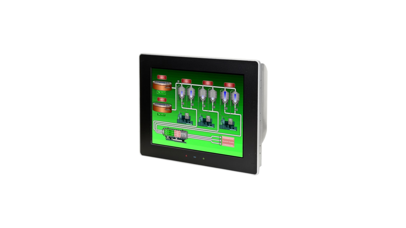 Display HMI touch screen Red Lion, HMI, 10 poll., serie Grafite, display TFT