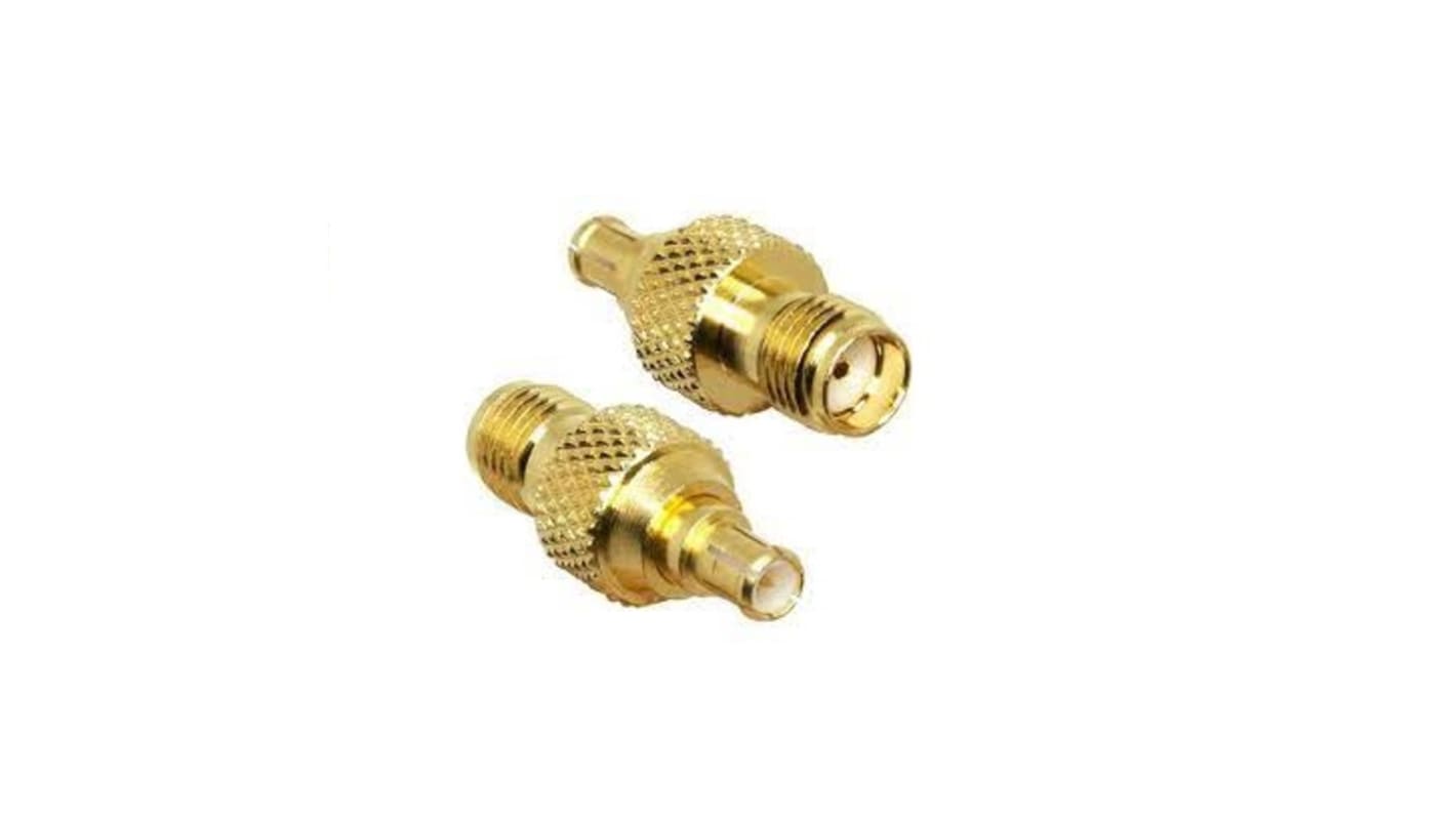 Linx Straight Coaxial Adapter SMA Socket to MCX Plug 0 → 6GHz