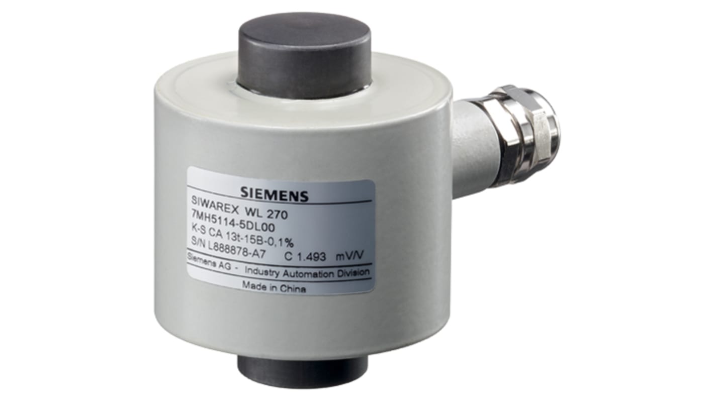 Siemens SIWAREX WL Series Load Cell, 500 t Range, Compression Measure