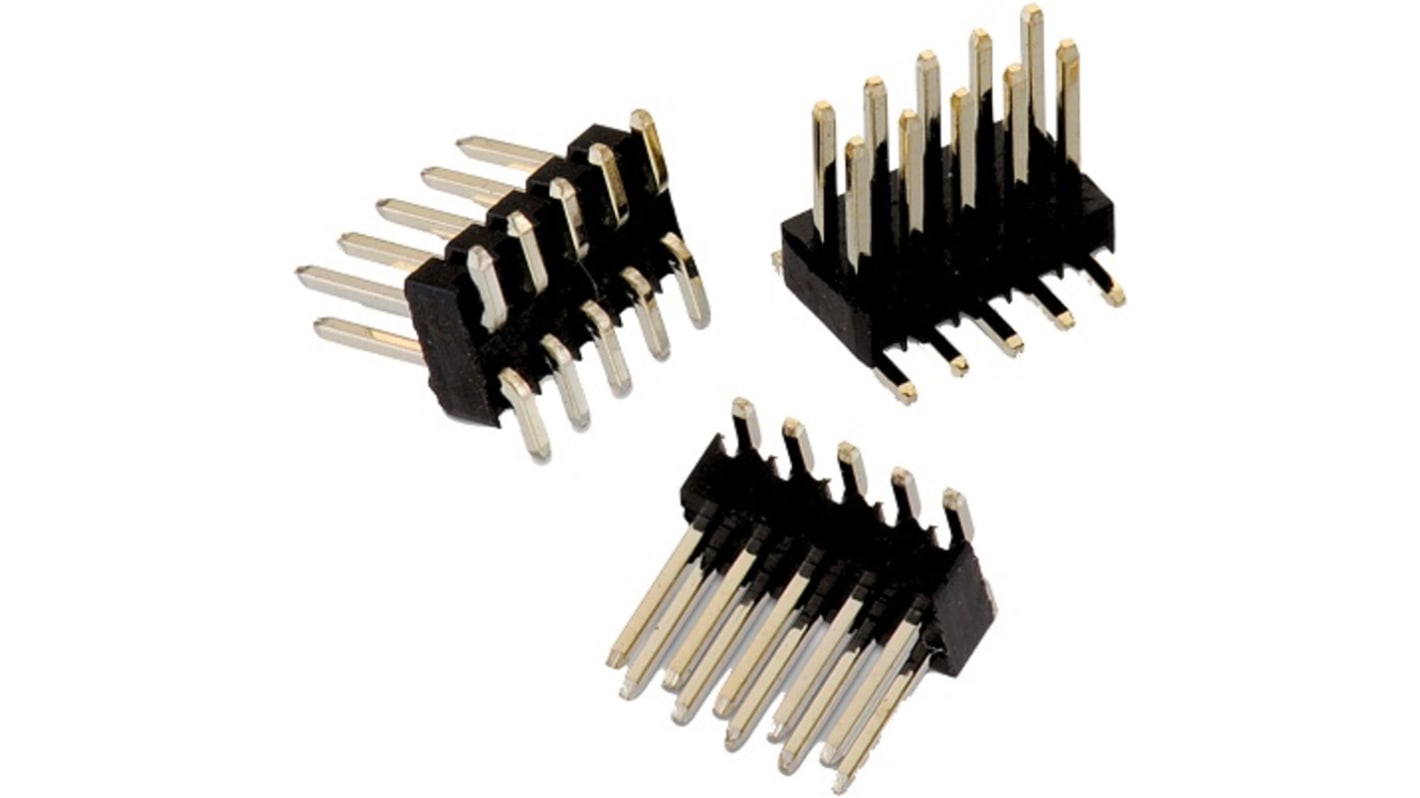 Conector macho para PCB Wurth Elektronik serie WR-PHD de 20 vías, 2 filas, paso 1.27mm