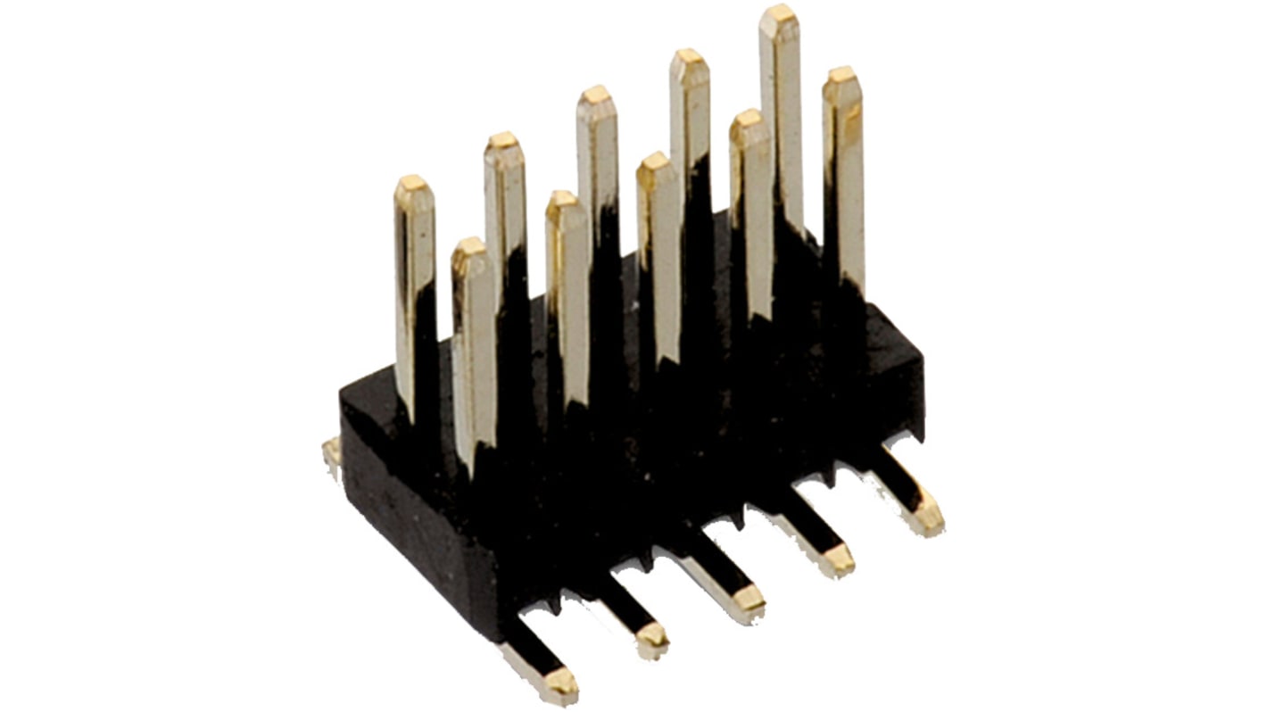 Conector macho para PCB Wurth Elektronik serie WR-PHD de 28 vías, 2 filas, paso 1.27mm