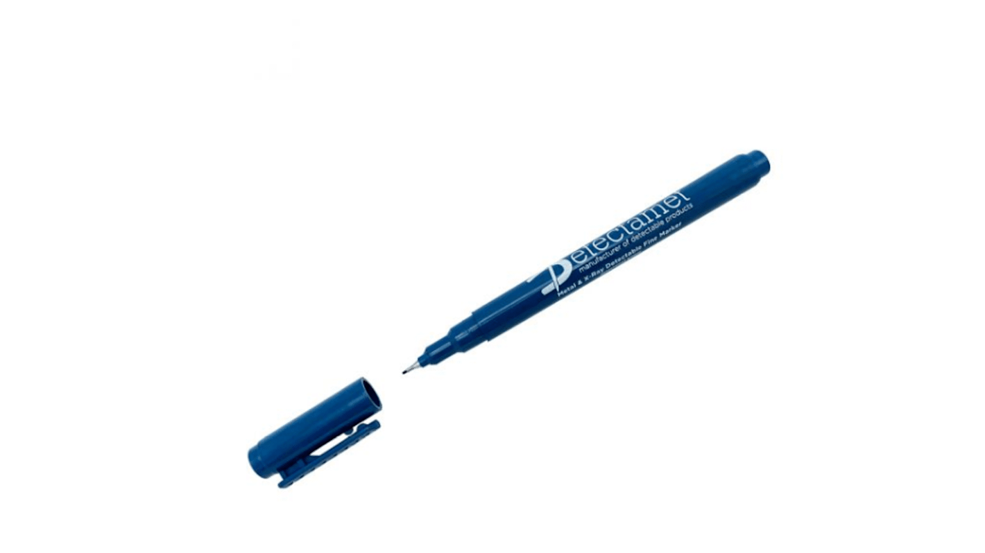 Detectamet Markierstift, Permanentmarker, 0,55 mm, Rot, Spitzenform: Rund