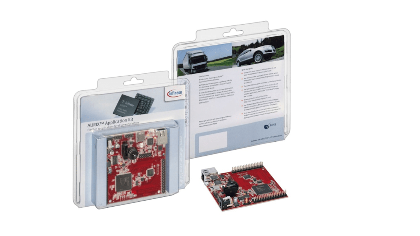 Placa de evaluación KIT-AURIX-TC234-TFT de Infineon, con núcleo TriCore