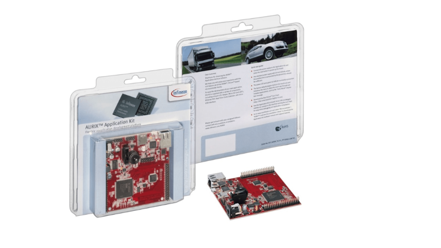 Placa de evaluación KIT-AURIX-TC237-TFT, con núcleo TriCore