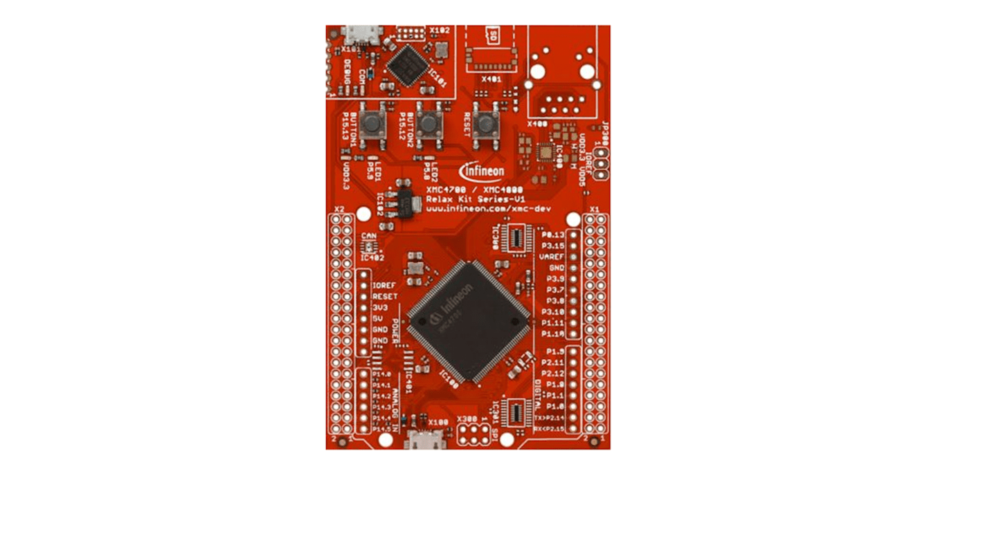 Infineon KIT-XMC47-RELAX-LITE-V1 ARM Cortex Evaluation Board KITXMC47RELAXLITEV1TOBO1