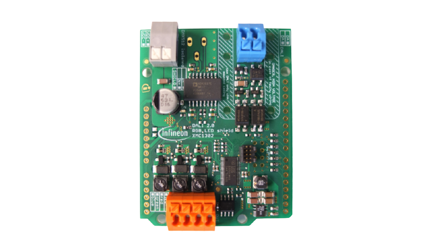 Infineon KIT-XMC-LED-DALI-20-RGB Arduino Evaluation Board KITXMCLEDDALI20RGBTOBO1