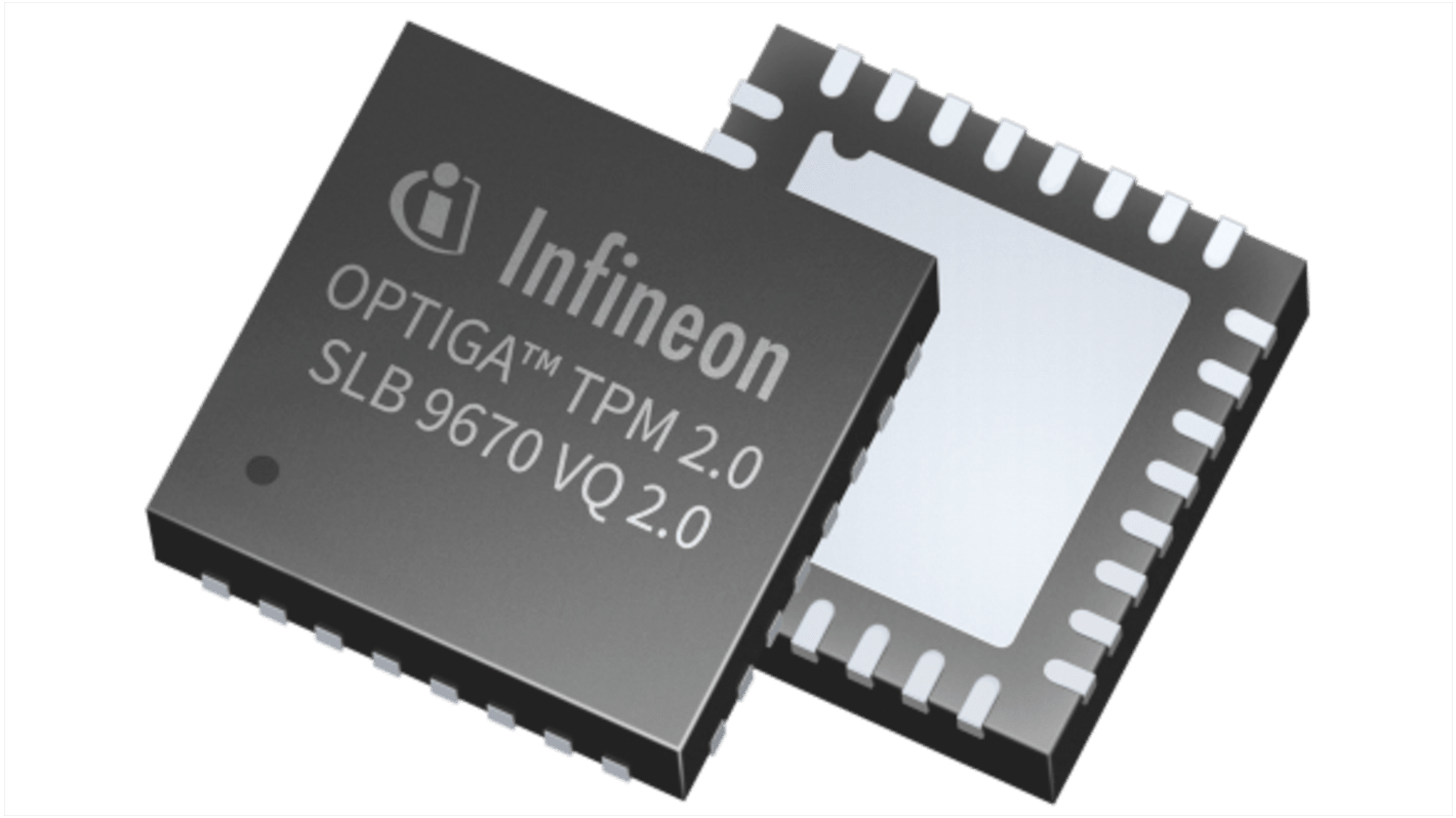 Infineon SLB9670VQ20FW785XTMA1 6.962kB 32-Pin Crypto Authentication IC VQFN-32