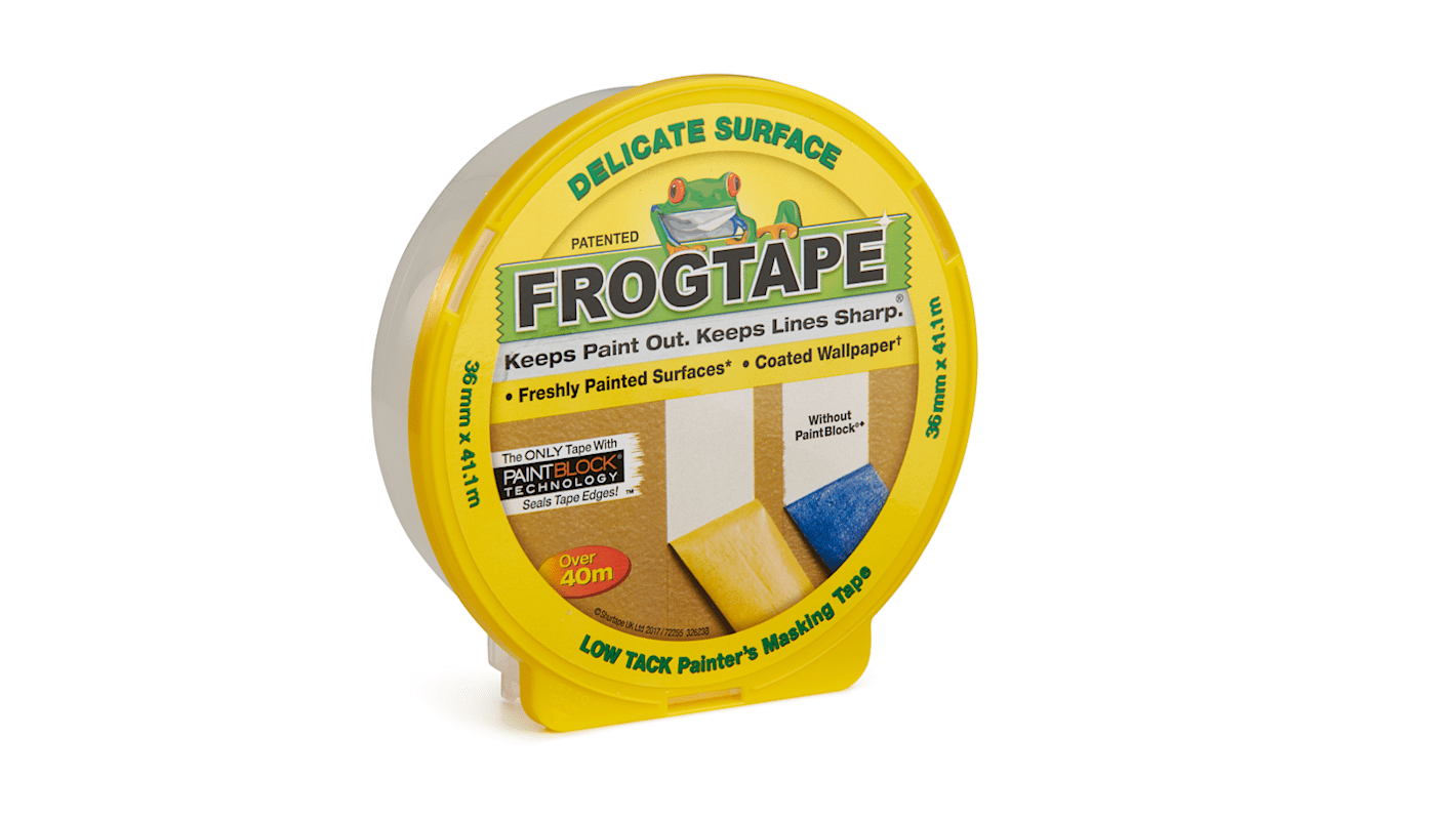 FROGTAPE 207255 Yellow Masking Tape 36mm x 41.1m